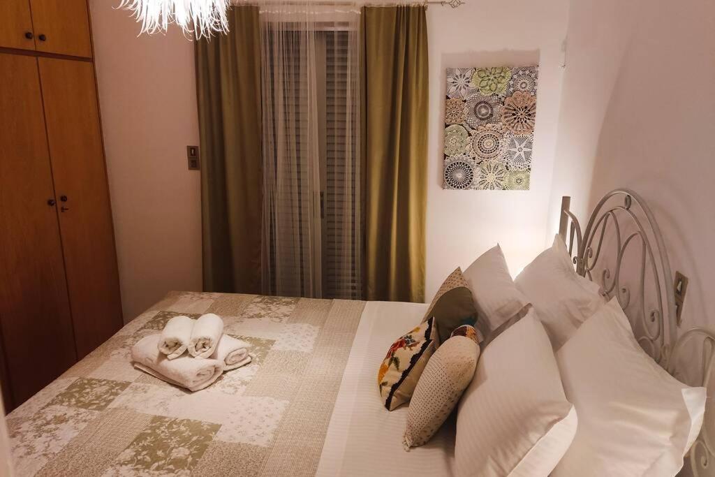 Apartment 95 M2, Center Of Sitia, Wifi, 350M Beach Ngoại thất bức ảnh
